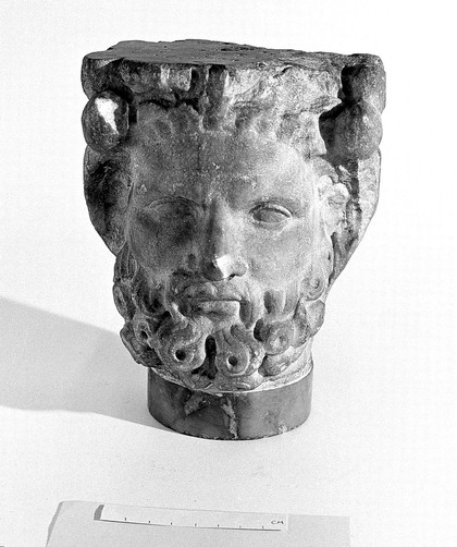 Double headed herm of Hercules and Alexander