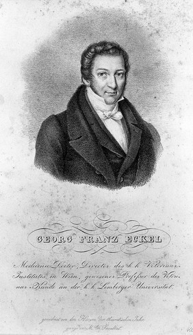 Portrait of Georg Franz Eckel (flourished 1797-1869)