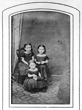 Annie Eastland and her sisters.