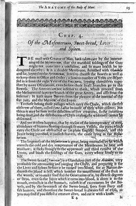 The anatomy of the body of man: wherein is exactly described every part thereof / ... Published in Latin by Joh. Veslingus ... And Englishd by Nich. Culpeper.