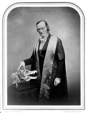 Sir Richard Owen. Photograph by Maull & Polyblank.