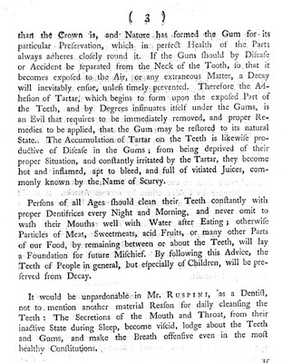 Mr. Ruspini, earnestly recommends the following short observations to the perusal of the nobility, gentry, and others / [Bartholomew Ruspini].