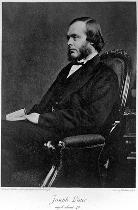 M0006512: Portrait of Joseph Lister, 1st Baron Lister (1827-1912)