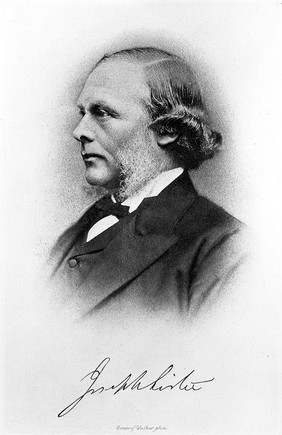 M0006512: Portrait of Joseph Lister, 1st Baron Lister (1827-1912)