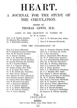 Heart : a journal for the study of the circulation.