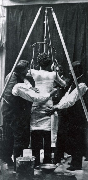 Spinal disease and spinal curvature : their treatment by suspension and the use of the plaster of Paris bandage / by Lewis A. Sayre.