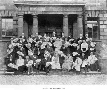 The book of the Rotunda Hospital : an illustrated history of the Dublin Lying-in Hospital from its foundation in 1745 to the present time / by T. Percy C. Kirkpatrick ; edited by Henry Jellet.