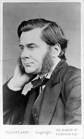 Thomas Henry Huxley. Photograph by Elliott & Fry.