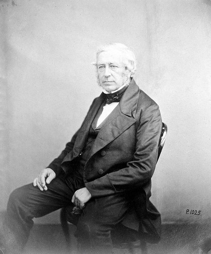 John Stevens Henslow. Photograph by Maull & Polyblank.