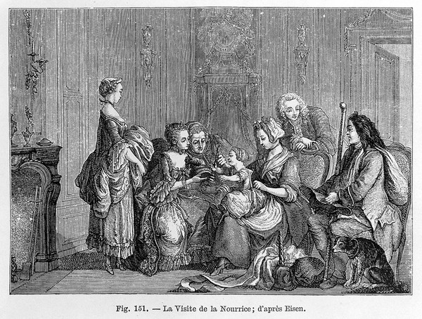 XVIIIme siècle : institutions, usages et costumes, France 1700-1789 / Paul Lacroix.