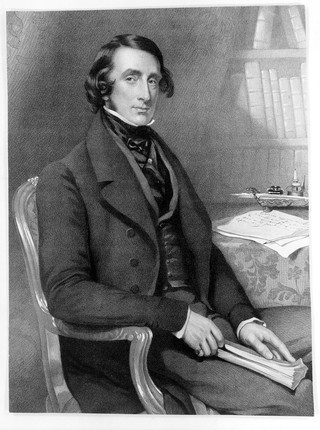 George Julius Poulett Scrope. Lithograph by J. S. Templeton, 1848, after E. U. Eddis.