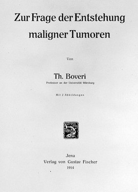 Title-Page of T. Boveri's "Zur Frage der Entstehung maligner Tumoren"