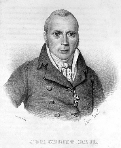 Johann Christian Reil. Lithograph by L. Nöel.