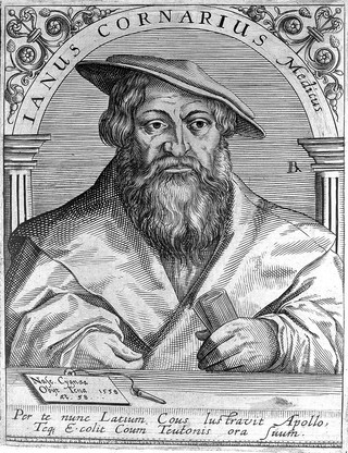 Portrait of Janus Cornarius