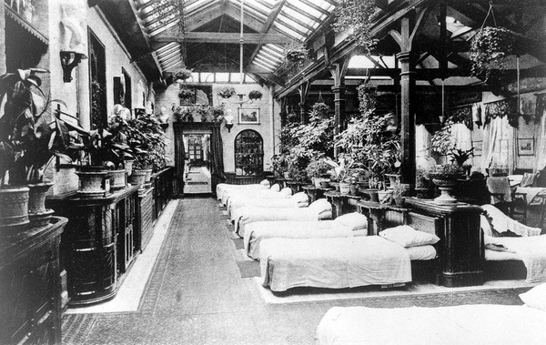 Infirmary ward for female patients, Prestwich.