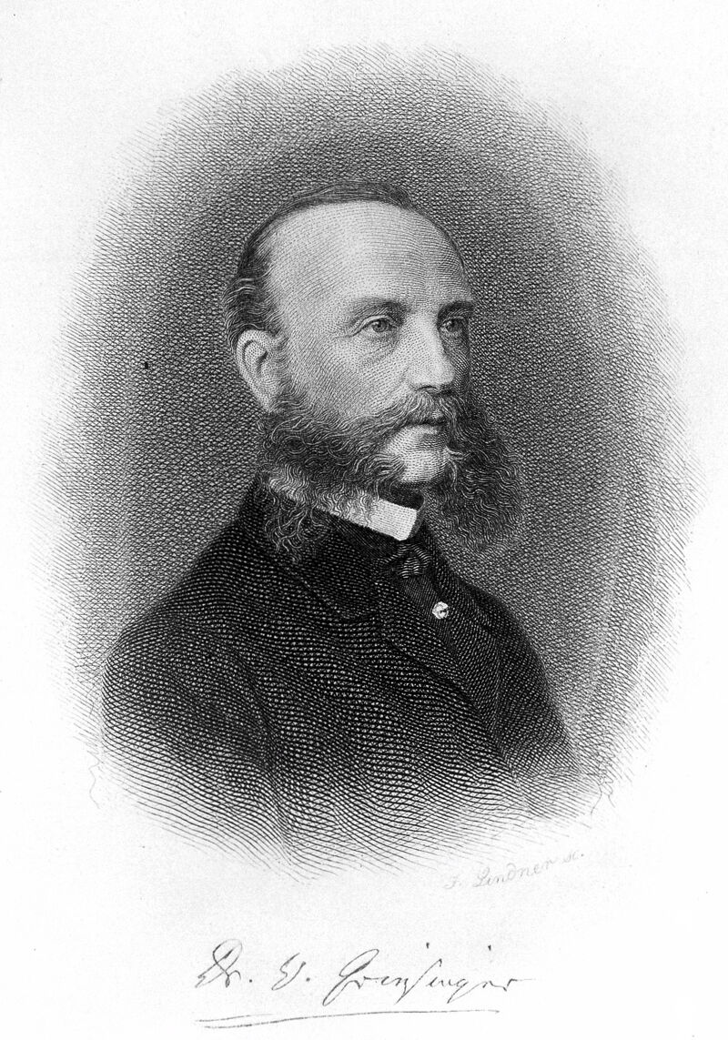 Portrait of Wilhelm Griesinger | Wellcome Collection