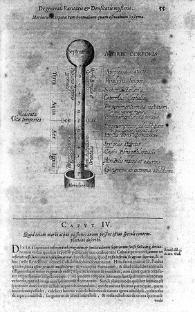 Integrum morborum mysterium, sive medicinæ catholicæ tomi primi tractatus secundus. [Pulsus seu nova et arcana pulsuum historia ... Hoc est, portionis tertiae pars tertia, de pulsuum scientia ... medicorum ... sive tomi primi tractatus secundi, sectio secunda, de morborum signis ... hoc est, divinatio per urinam.] In sectiones distributus duas : quorum ... / authore Robert Fludd, alias De Fluctibus.