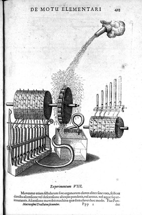 Utriusque cosmi maioris scilicet et minoris metaphysica, physica atque technica historia ... [Tractatus secundus de naturae simia seu technica macrocosmi historia] / [Robert Fludd].