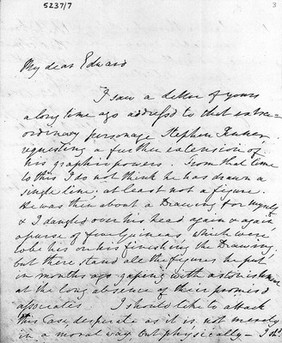 Autograph letter from Edward Jenner to his nephew Edward Davies