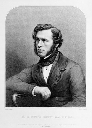 Sir William Robert Grove. Lithograph by W. Bosley, 1849, after A. Claudet.
