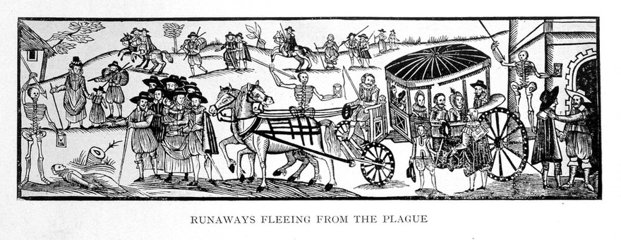 The plague in Shakespeare's London / by F.P. Wilson.