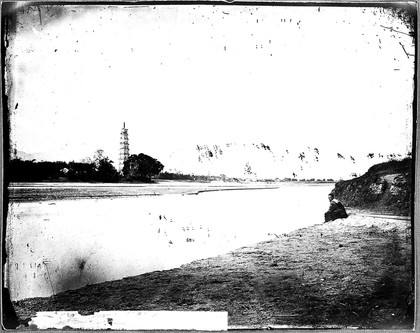 Pearl River, Kwangtung province, China. Photograph, 1981, from a negative by John Thomson, 1870.