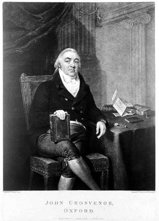 John Grosvenor. Mezzotint by C. Turner, 1812, after T. Leeming.