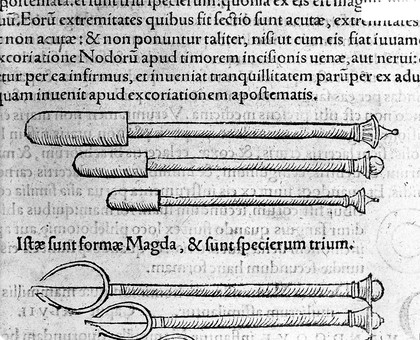 Scalpels, from 'Chirurgia'