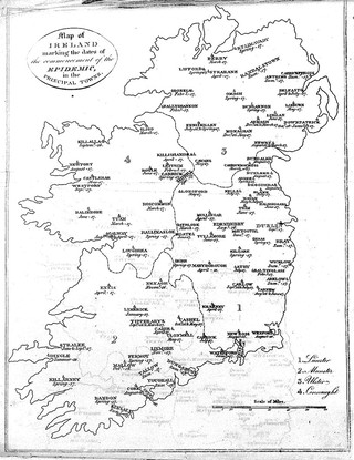An historic sketch of the causes, progress, extent, and mortality of the contagious fever epidemic in Ireland during the years 1817, 1818, and 1819 / [William Harty]  [Appendix].