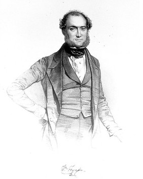 Sir William Fergusson. Lithograph by T.H. Maguire, 1847.