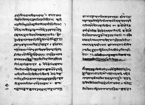 view S'lokadvayi, Abhinavagoptapada: folio 11 verso - 12 recto