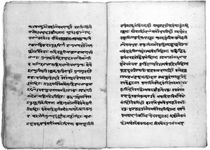 view S'lokadvayi, Abhinavagoptapada: folio 18 verso - 19 recto