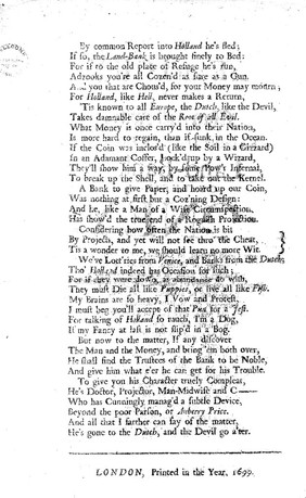 A hue and cry after a man-midwife [i.e. Hugh Chamberlen], who has lately deliver'd the Land-Bank of their money / [Anon].