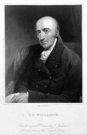 William Hyde Wollaston. Stipple engraving by W. Holl after J. Jackson.