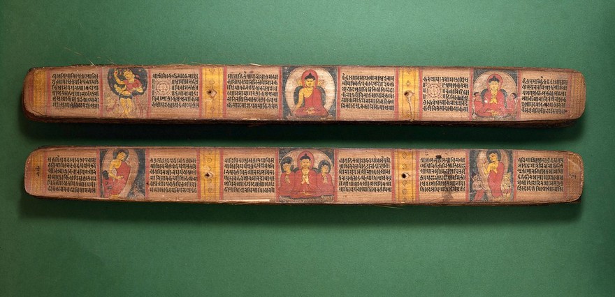 Astasahasrikaprajnaparamitasutra, folios 101-102 verso