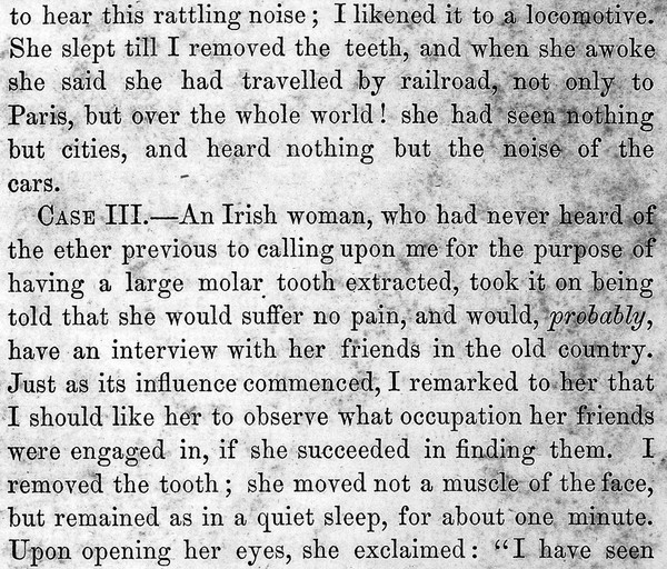 Ether and chloroform : their employment in surgery, dentistry, midwifery, therapeutics, etc / by J.F.B. Flagg.