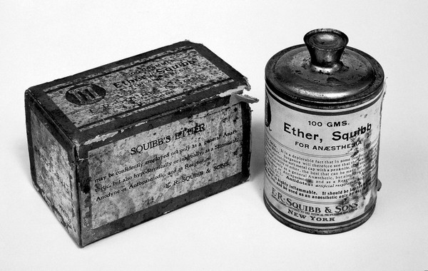 Anaesthesia: Ether can, c.1930