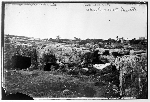 Paphos, Cyprus. Photograph, 1981, from a negative by John Thomson, 1878.