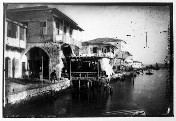 Larnaca, Cyprus. Photograph, 1981, from a negative by John Thomson, 1878.