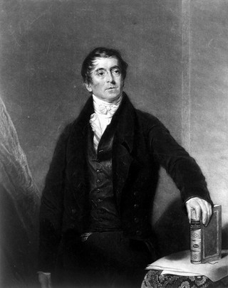 George Birkbeck. Mezzotint by H. Dawe, 1825, after S. Lane.