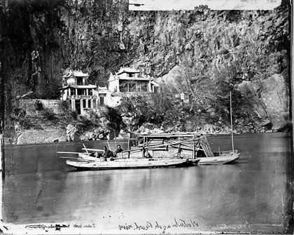 Pearl River, Kwangtung province, China. Photograph, 1981, from a negative by John Thomson, 1870.