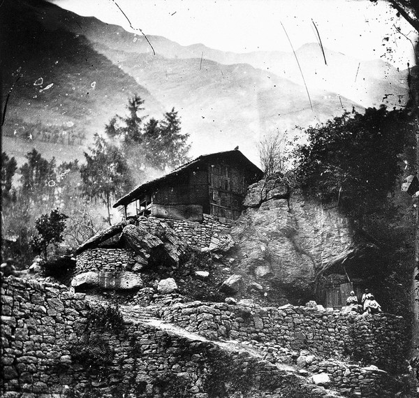 Honan province, China. Photograph, 1981, from a negative by John Thomson, ca. 1870.