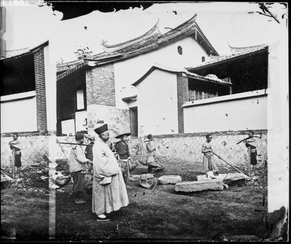 China. Photograph, 1981, from a negative by John Thomson, 1869.