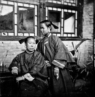 Peking, Pechili province, China. Photograph, 1981, from a negative by John Thomson, 1869.