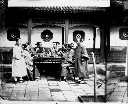 Peking, Pechili province, China. Photograph, 1981, from a negative by John Thomson, 1869.