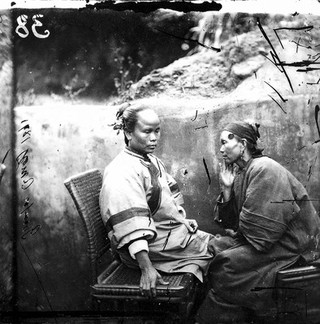 Amoy, Fukien province, China. Photograph, 1981, from a negative by John Thomson, 1869.