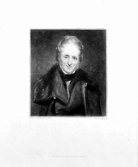 Portrait of George Field (1777-1854), by Lucas after Rothwell - platemark only