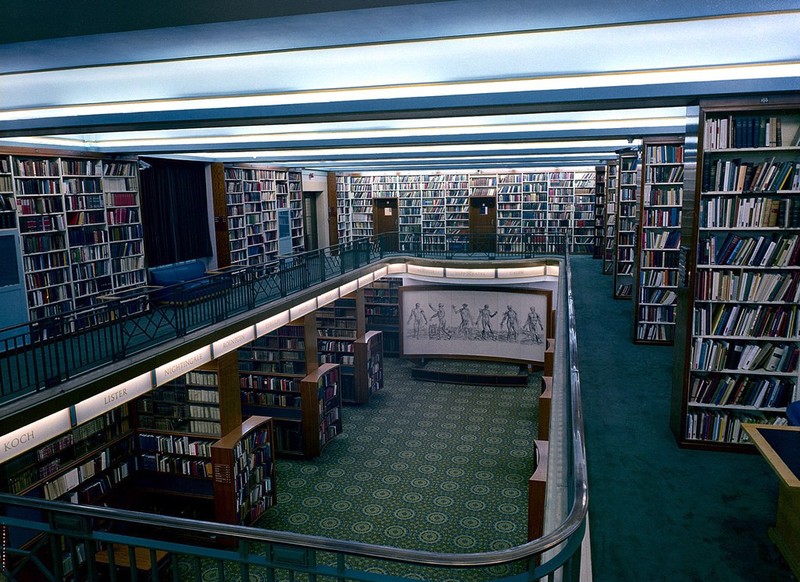 The Reading Room of the Institute Library. Collection