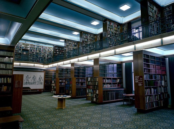 The Reading Room of the Wellcome Institute.