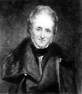 Portrait of George Field (1777-1854), by Lucas after Rothwell - sheet after accidental cropping